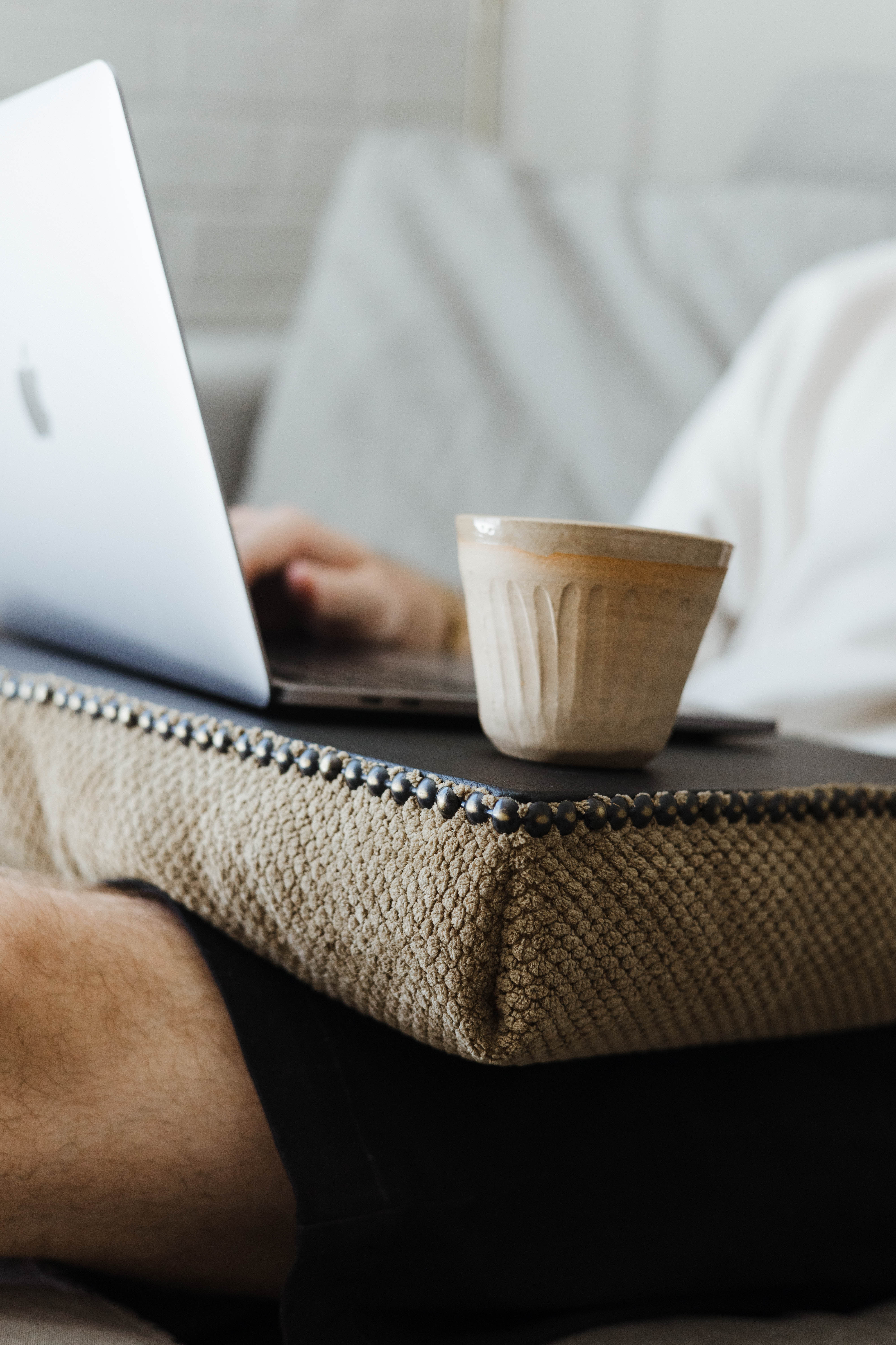 Working from home with Plonk lap tray